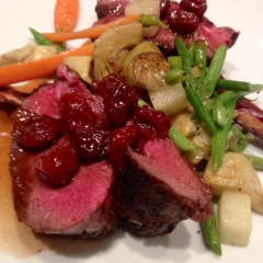 Red Deer, Vegetable Ragout