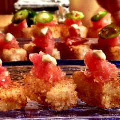 Crispy Rice with Tuna
