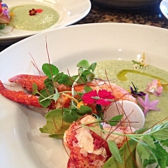 Lobster and White Gazpacho